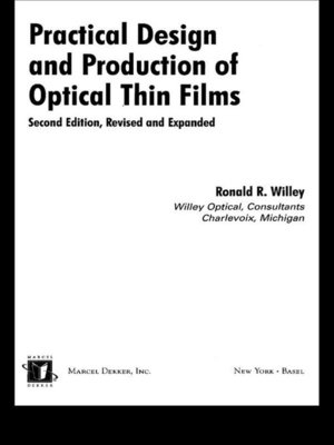 cover image of Practical Design and Production of Optical Thin Films